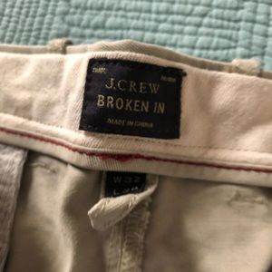 JCrew Men’s Broken In Chino Pant